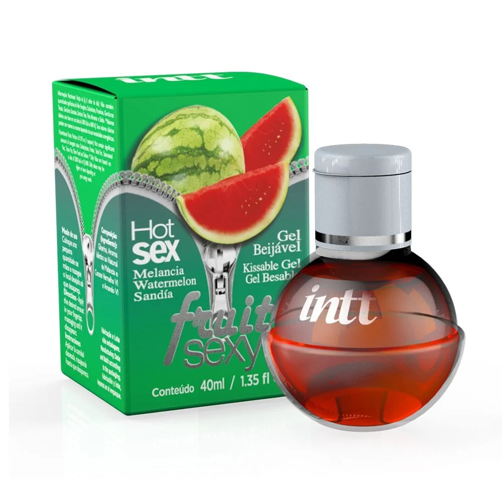 巴西Intt - Fruit Sexy 可食用溫感潤滑劑 (西瓜味)