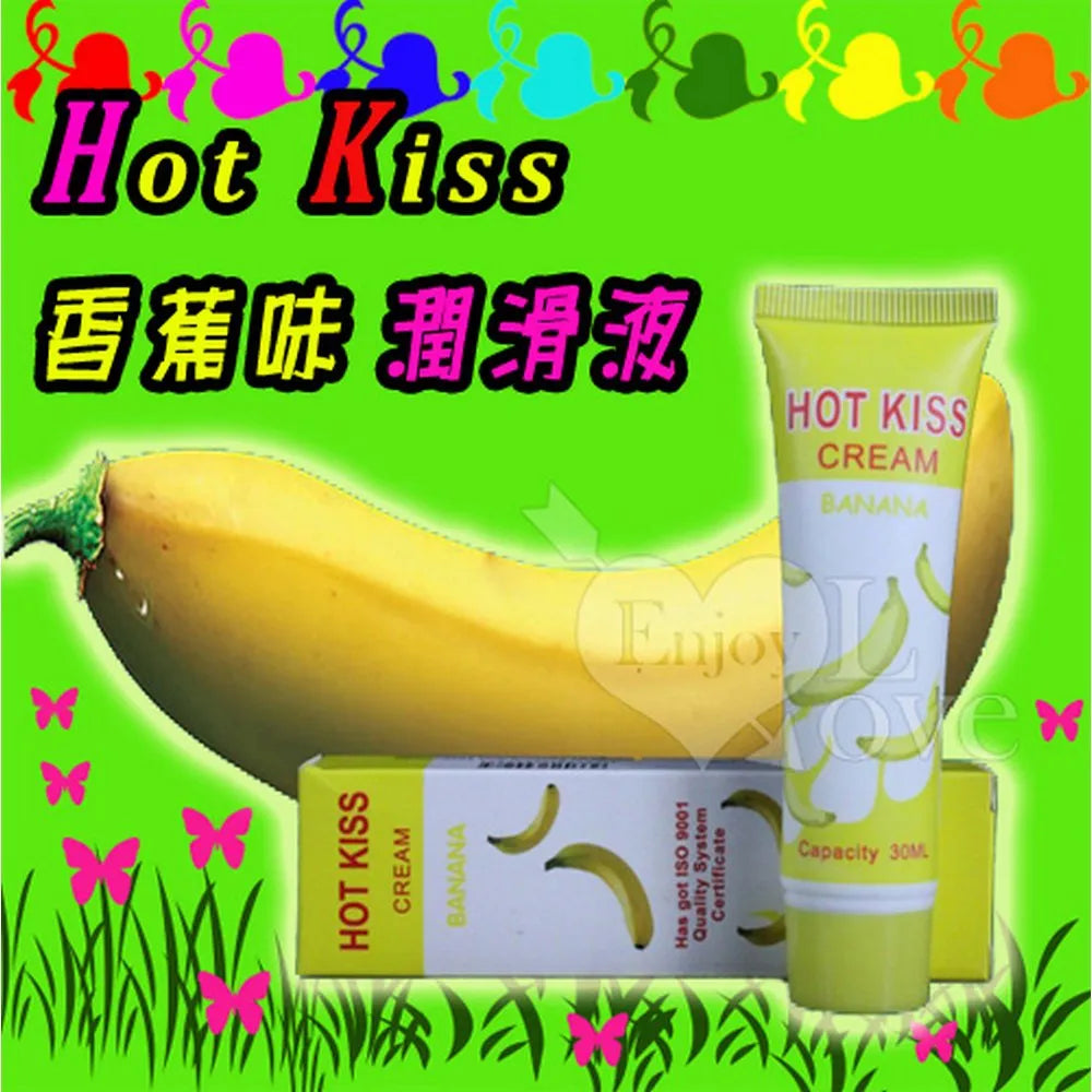 Hot kiss - 口交潤滑液 (香蕉味)