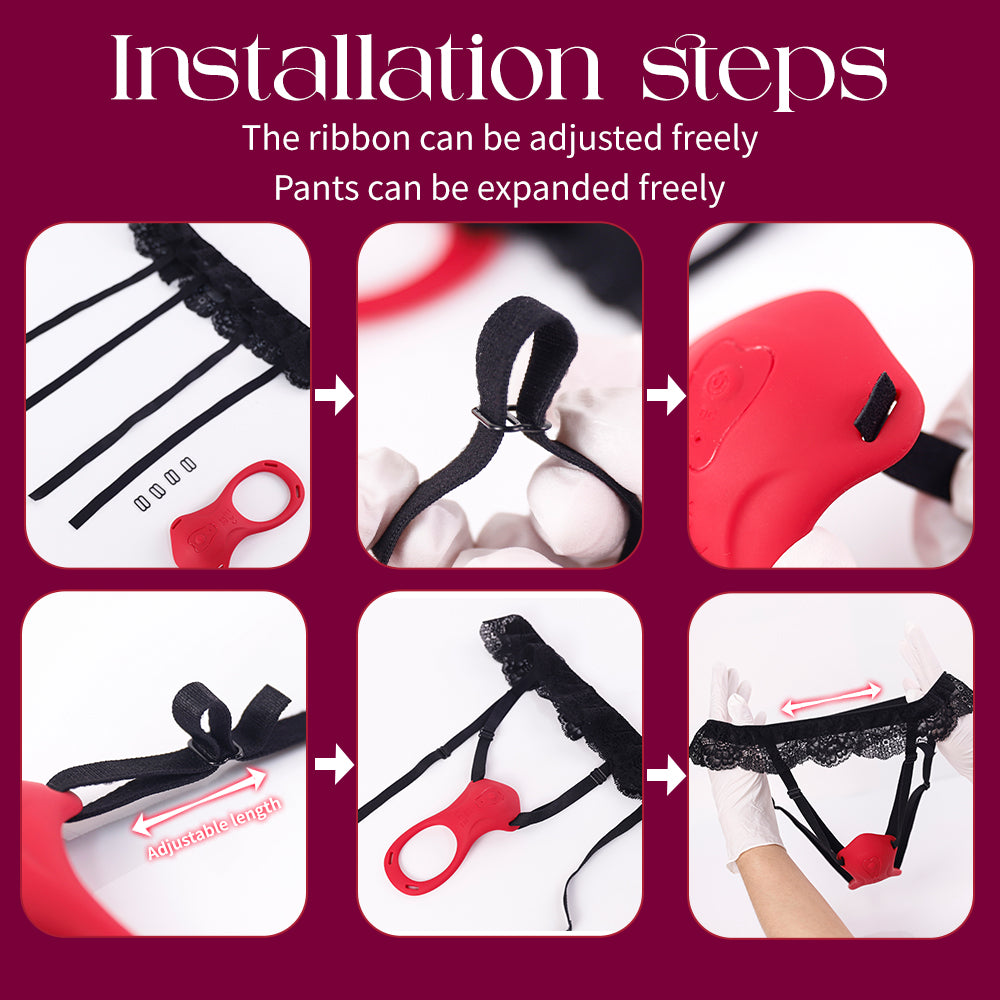 YEAIN - 男女共震 情趣T-back震動器