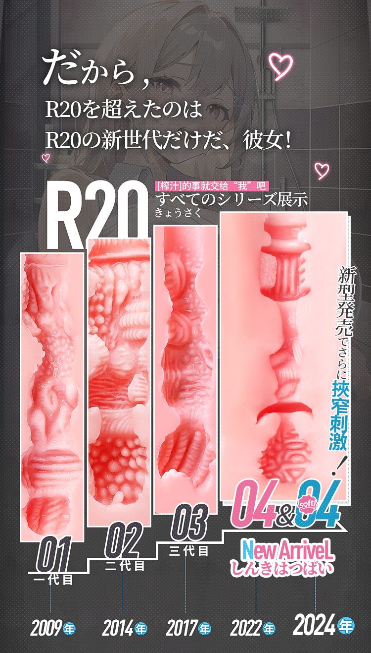Toys Heart - R20 4代 軟版