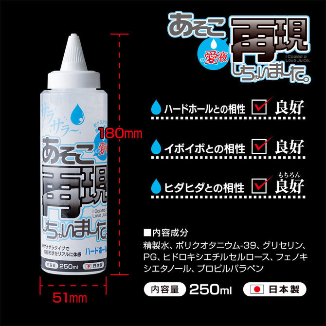 FUJI - あそこの愛液再現 飛機杯專用潤滑劑 (250ml)
