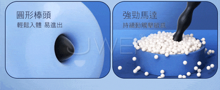 BODY SAFE - 10頻強震 + 3檔電擊 無線遙控調情塞