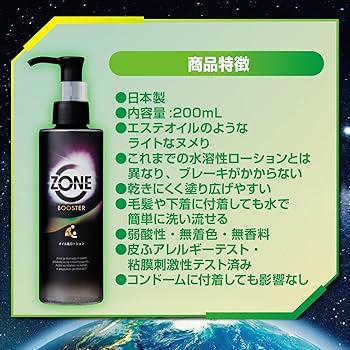 ZONE BOOSTER 按摩二合一絲滑潤滑劑