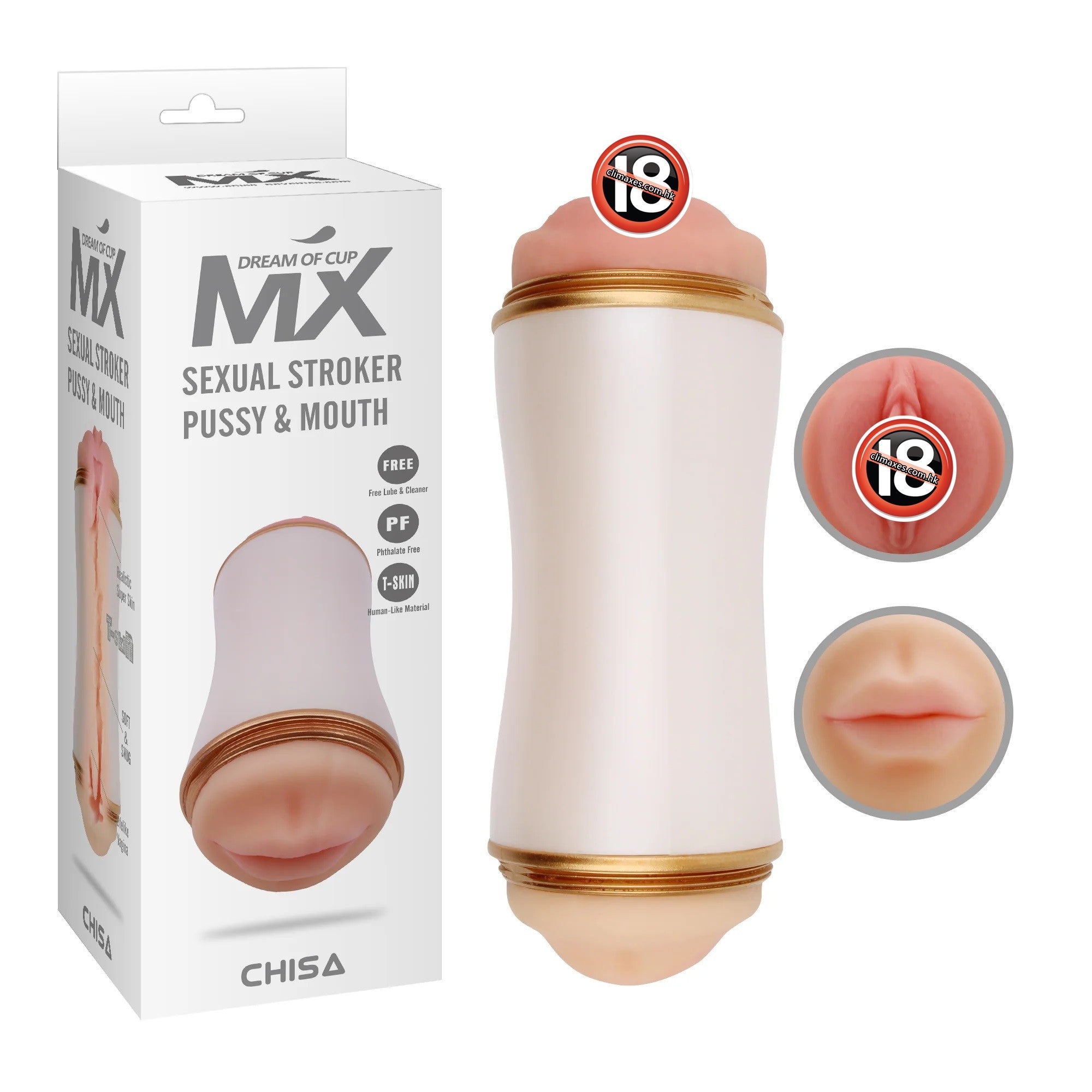 CHISA MX Sexual Stroker Pussy & Mouth 飛機杯