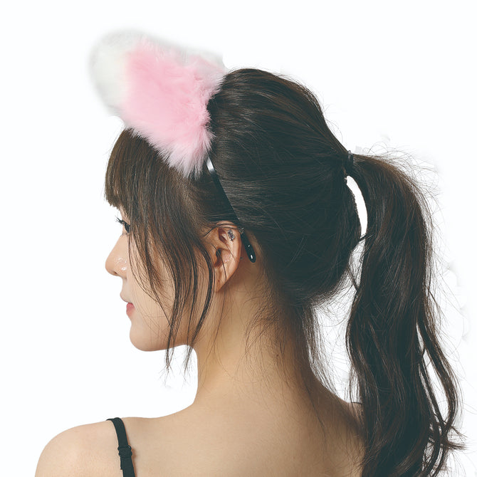 NPG - 超可愛的兔兔頭飾 (粉紅色)
