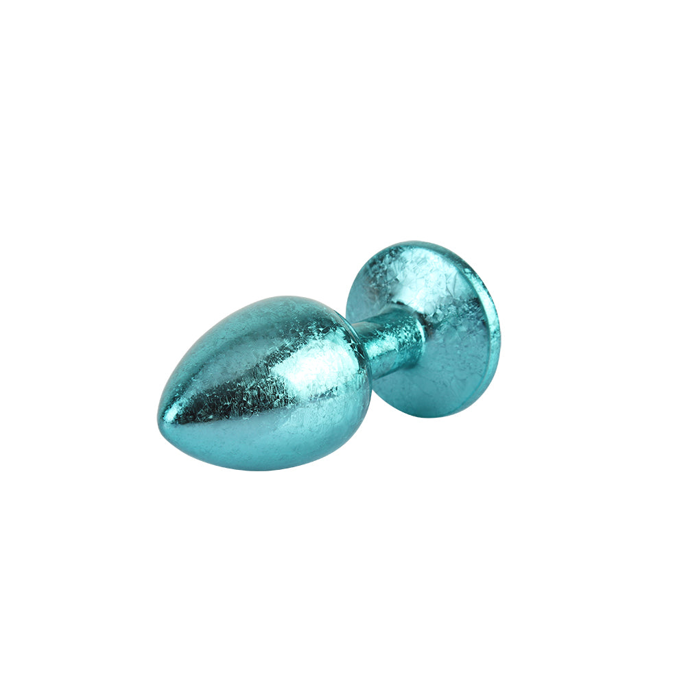 CHISA - Nebula Blue Gem Butt 無鎳鋁合金肛塞 S碼