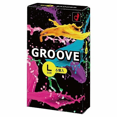 Okamoto 岡本 GROOVE L SIZE 加潤貼身 (6片裝)