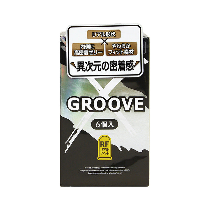 Okamoto 岡本 GROOVE X 加潤超貼身 (6片裝)