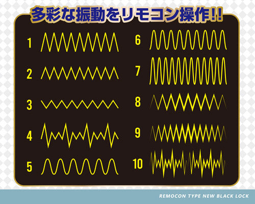 A-ONE - Black Lock 無線遙控龜頭震動器