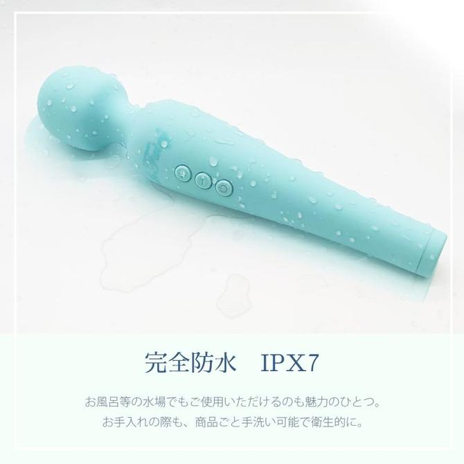La Fairy IPX7 強勁震力AV棒 (粉藍色)