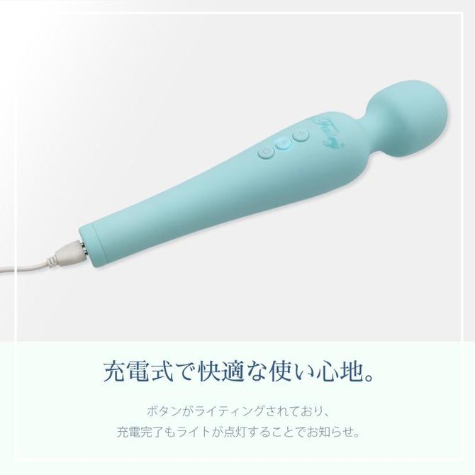 La Fairy IPX7 強勁震力AV棒 (粉藍色)