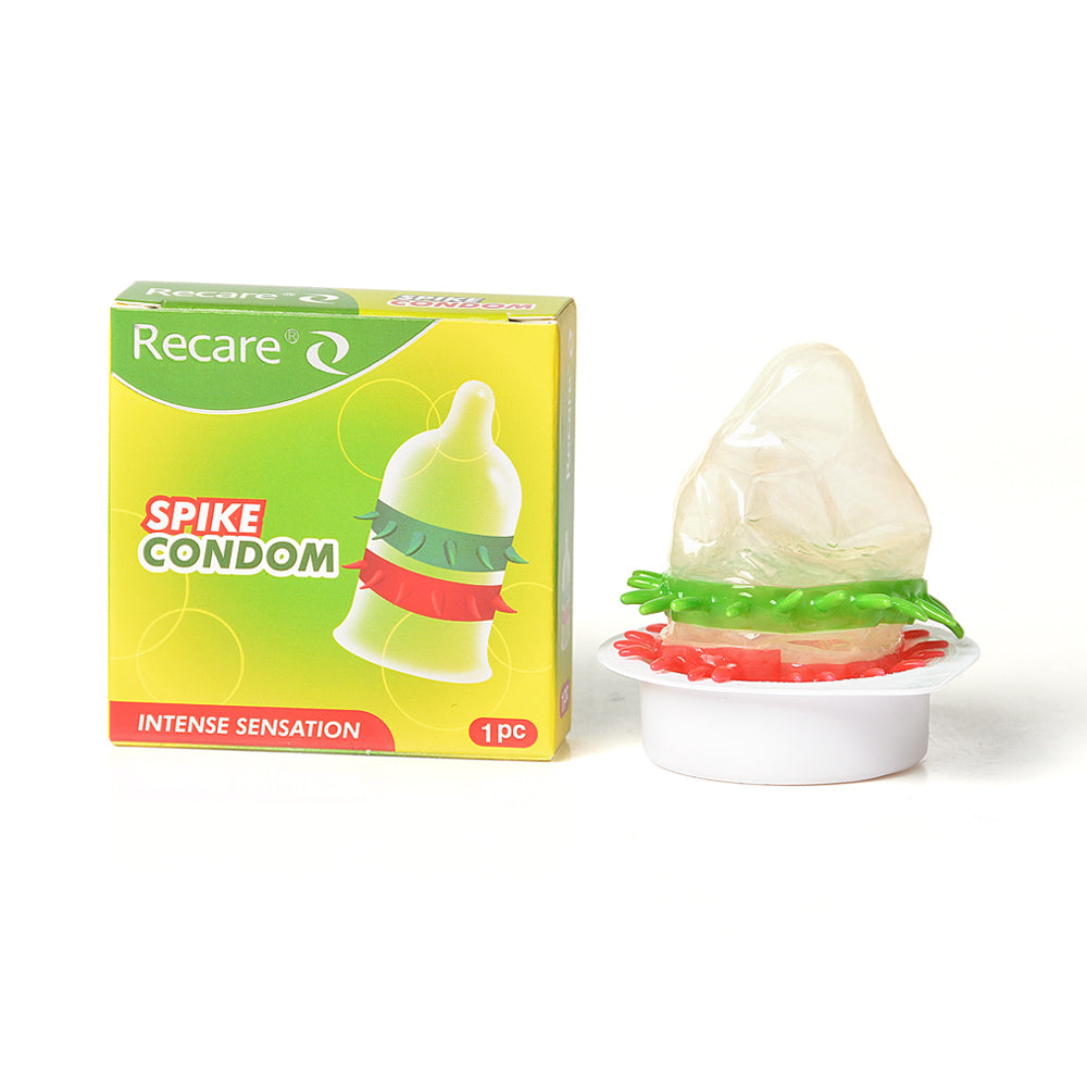 RECARE - SPIKE CONDOM 綠色 (1片裝)