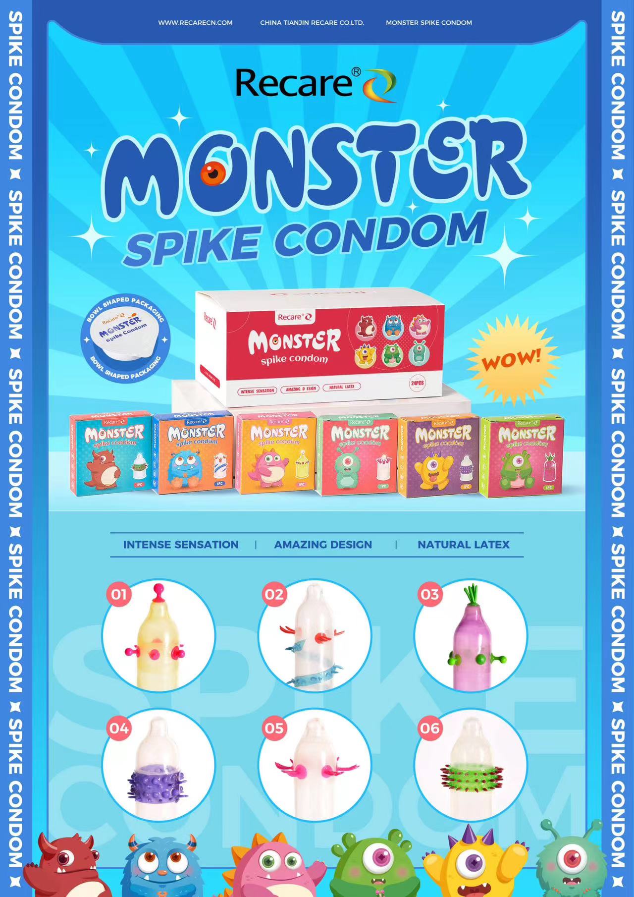 MONSTER - SPIKE CONDOM 04 (1片裝)