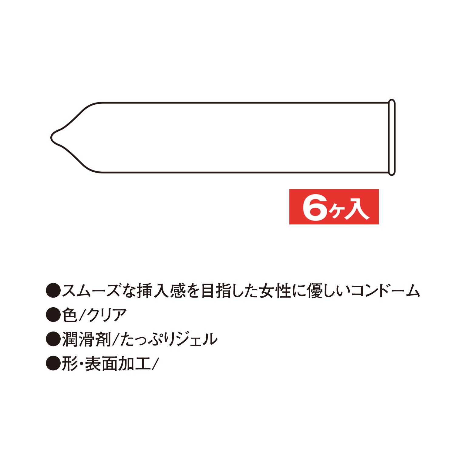 Okamoto - 岡本 0.02 超潤滑裝 (6片裝)
