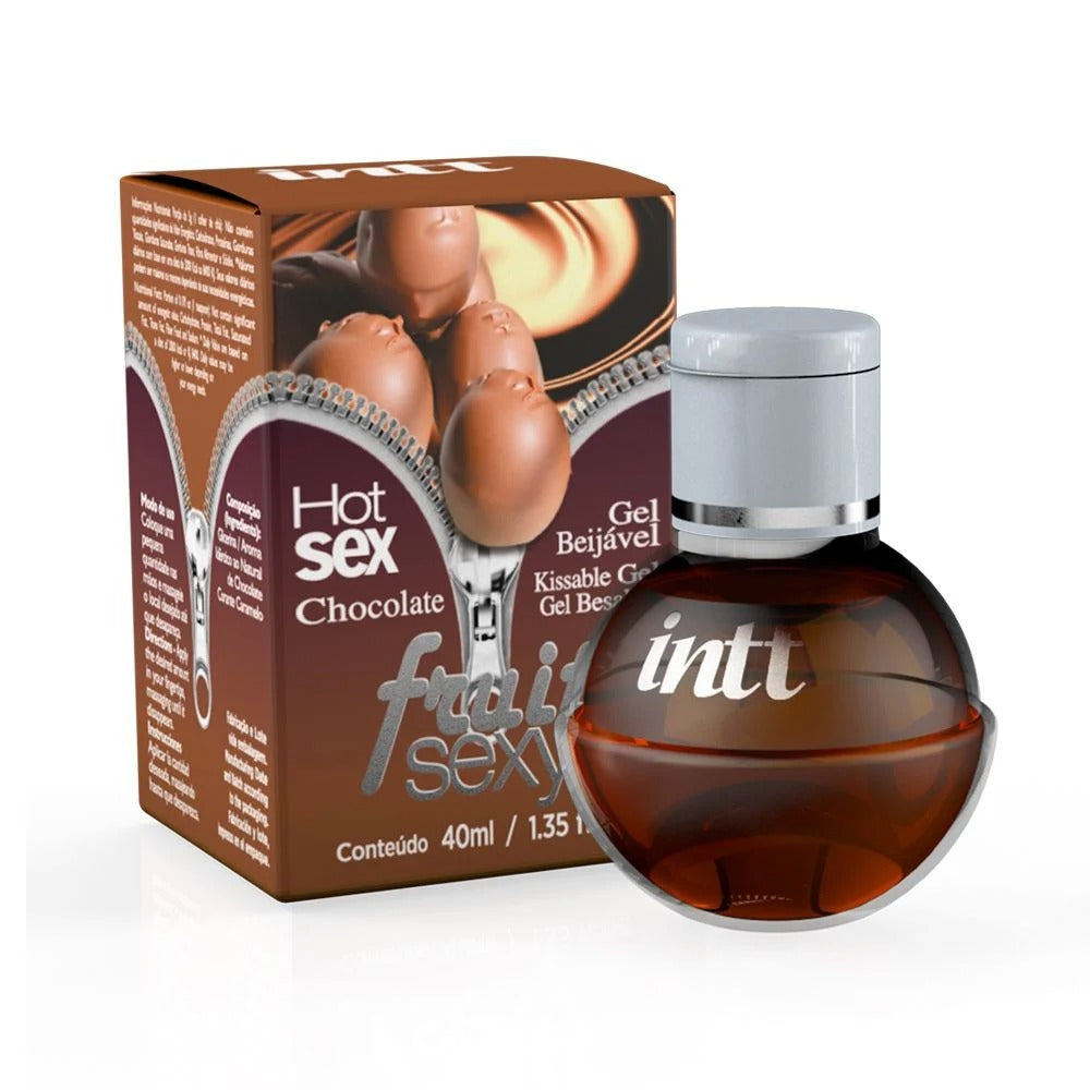 巴西Intt - Fruit Sexy 可食用溫感潤滑劑 (巧克力味)