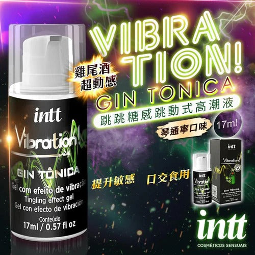 巴西Intt - Vibration Power 可食用震動式發熱高潮液 (雞尾酒味)