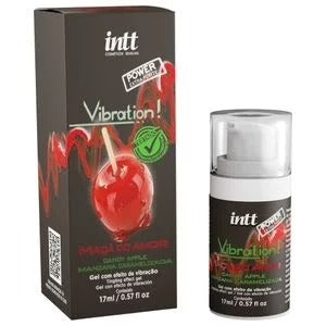 巴西Intt - Vibration Power 可食用震動式發熱高潮液 (蘋果糖味)