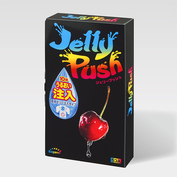 Sagami 相模 - Jelly Push 自由潤滑 (5片裝)