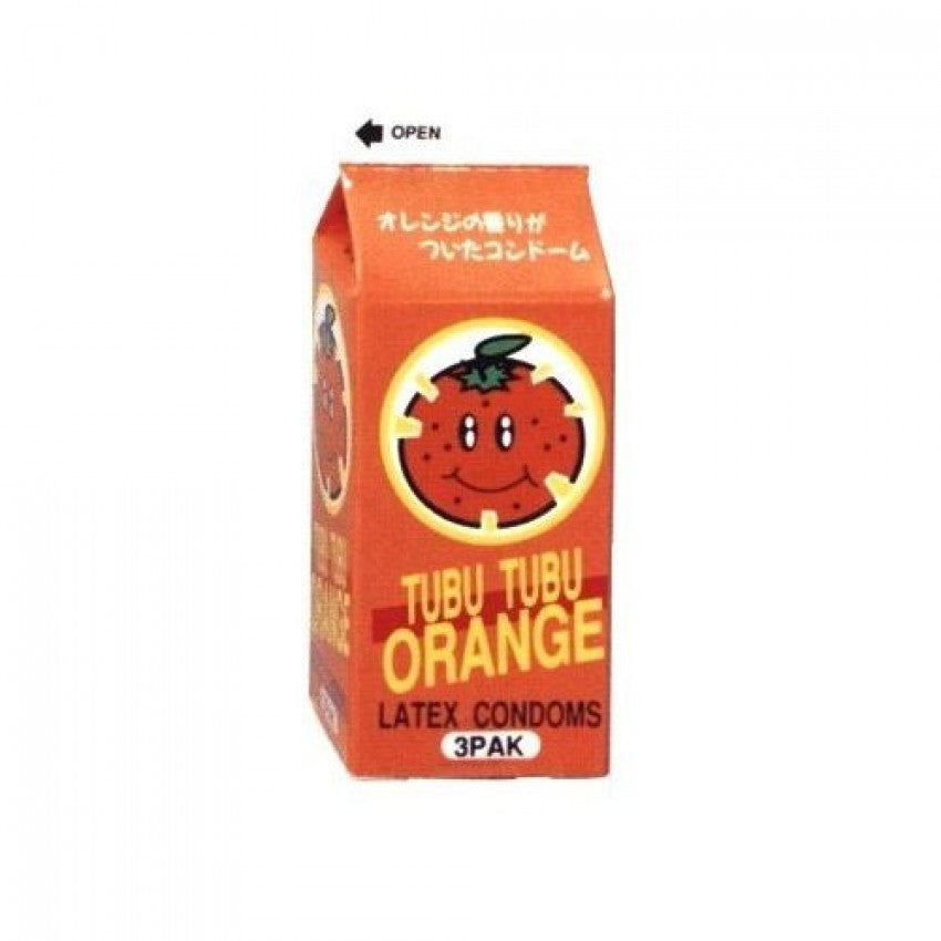 Nakanishi - 可愛包裝 香橙果汁味 (3片裝)