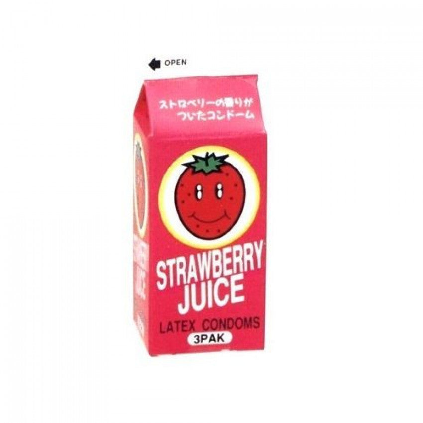Nakanishi - 可愛包裝 草莓果汁味 (3片裝)
